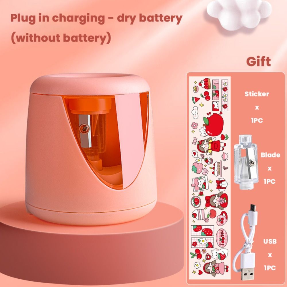 Electric Pencil Sharpener Usb - Sacapuntas Eléctrico Automático con Diseño Creativo