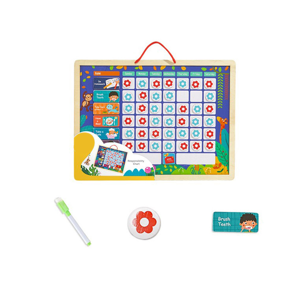 Tabla de responsabilidades mag - Kids Magnetic Reward Chart Board reseña y precio