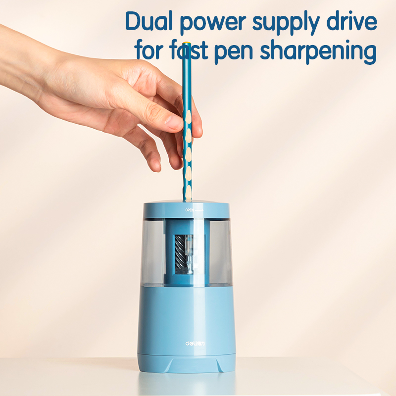 Deli-apuntas eléctrico creativ - Electric Pencil Sharpener Usb reseña y precio