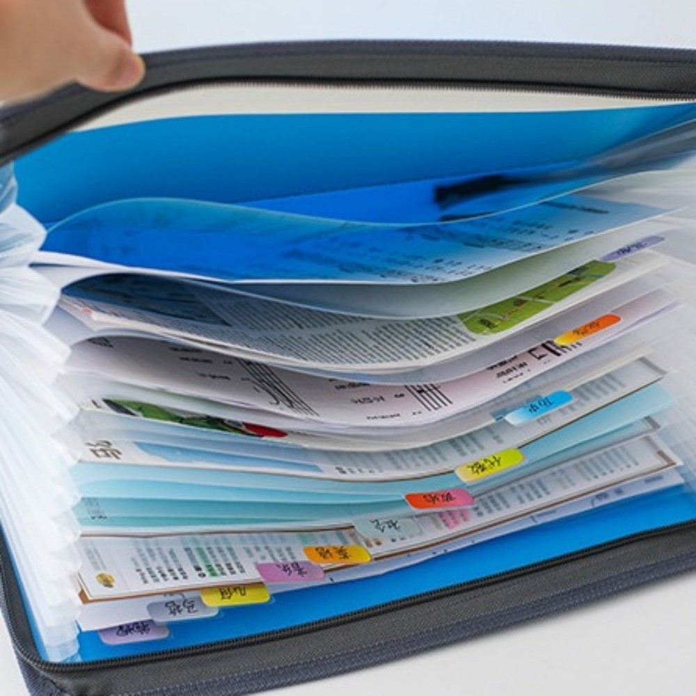Carpeta de Archivos Expandible - Expandable Accordion File Folder 13 Pockets reseña y precio