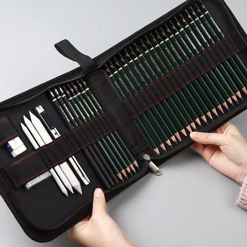 Estuche de lápices de gran cap - Aesthetic Large Pencil Case Pouch reseña y precio