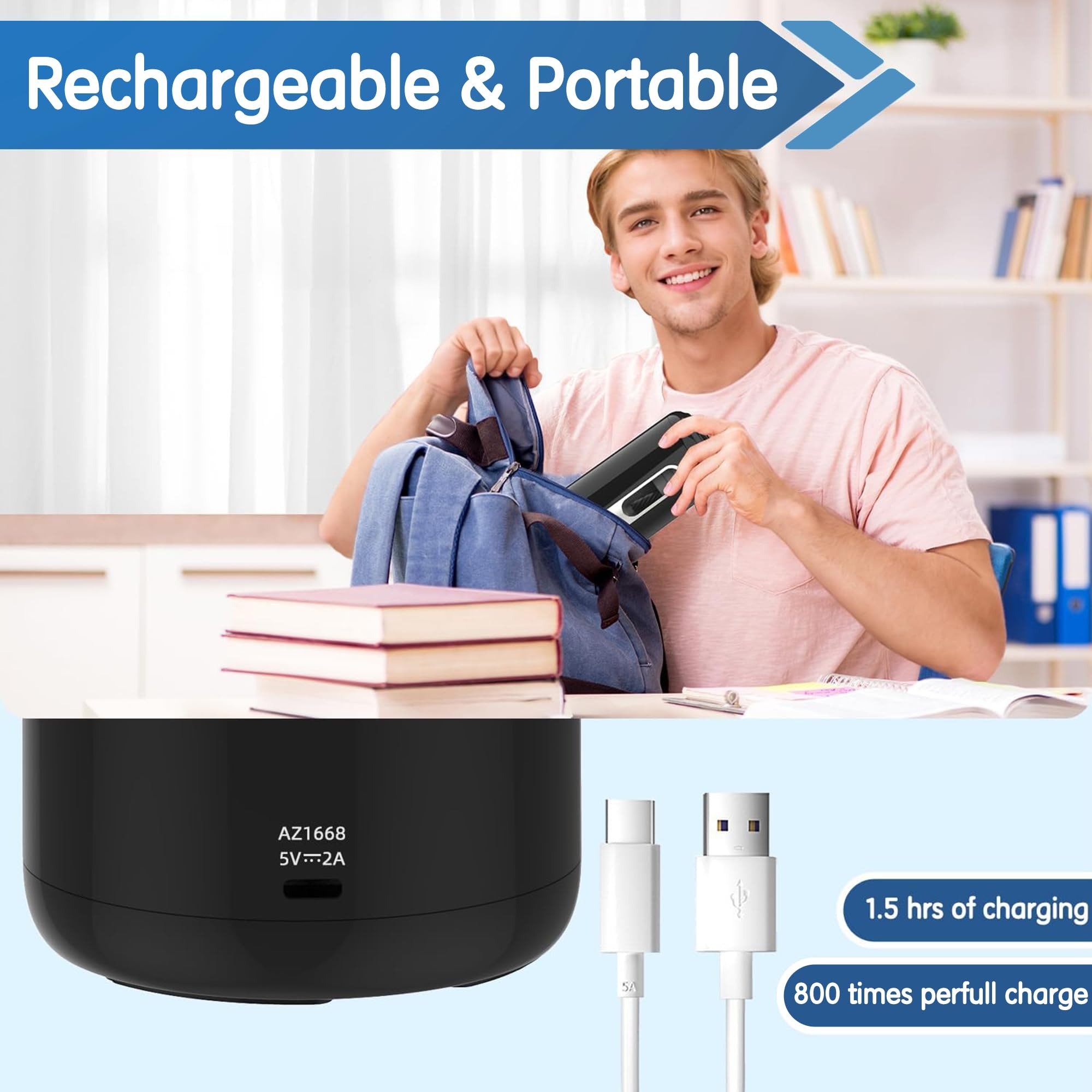 Sacapuntas Eléctrico Deli Auto - Electric Pencil Sharpener Usb reseña y precio