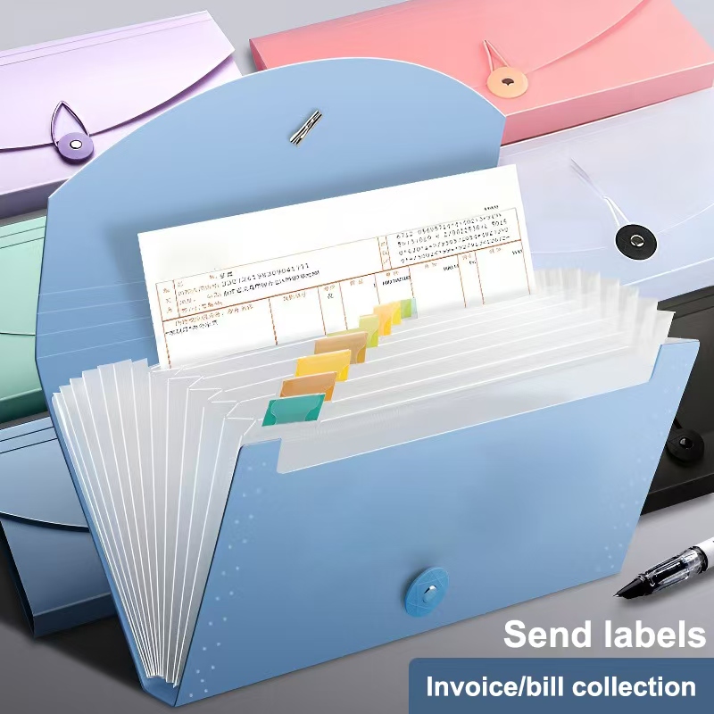 Organizador de Archivos Expand - Expandable Accordion File Folder 13 Pockets reseña y precio
