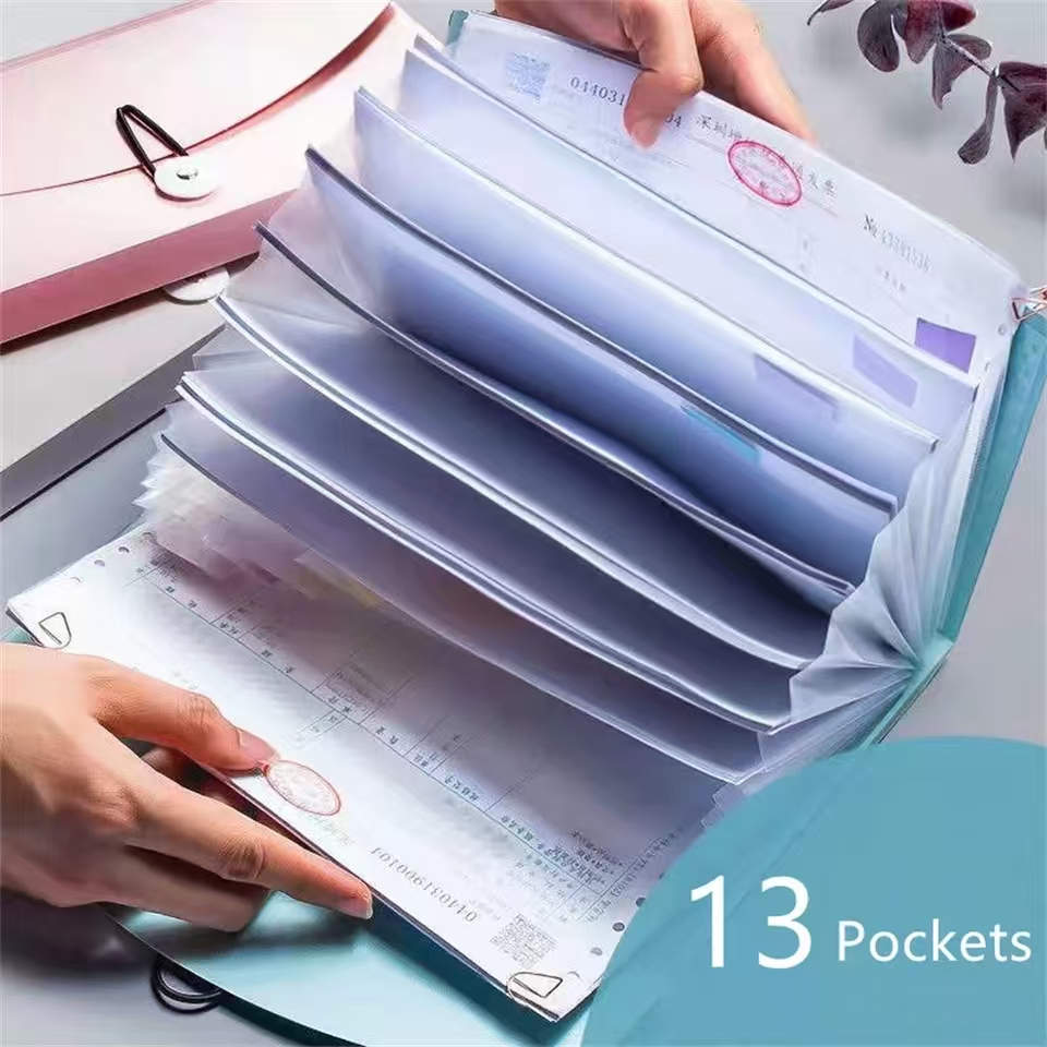 Organizador de Archivos Expand - Expandable Accordion File Folder 13 Pockets reseña y precio